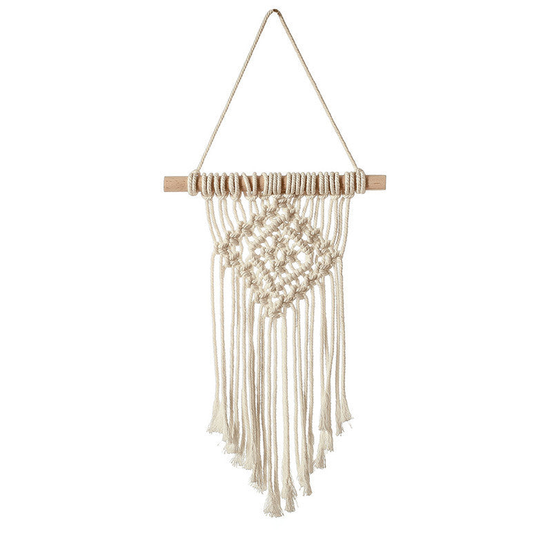 Bohemian Tassel Handmade Tapestry Craft Wall Hanging Art Cotton