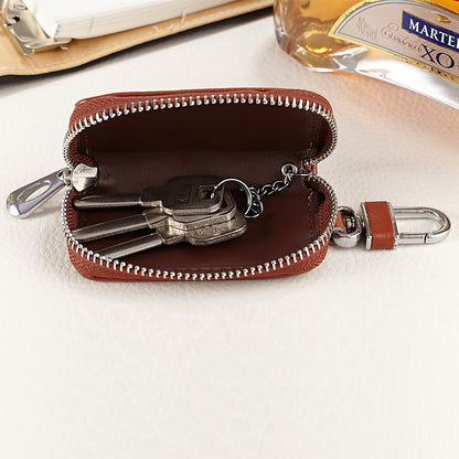 Mens High End Cowhide Car Key Bag