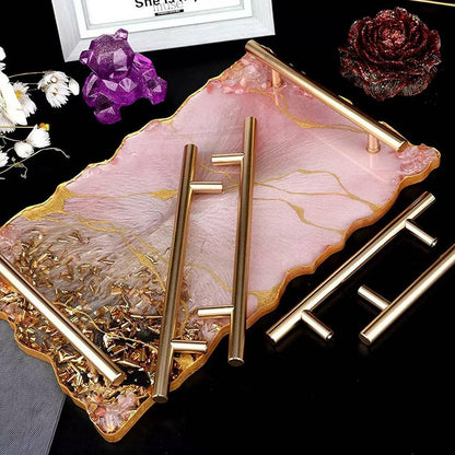 Large Safe Silicone Tray Mould Artist Mold Irregular Coaster Resin Craft Art