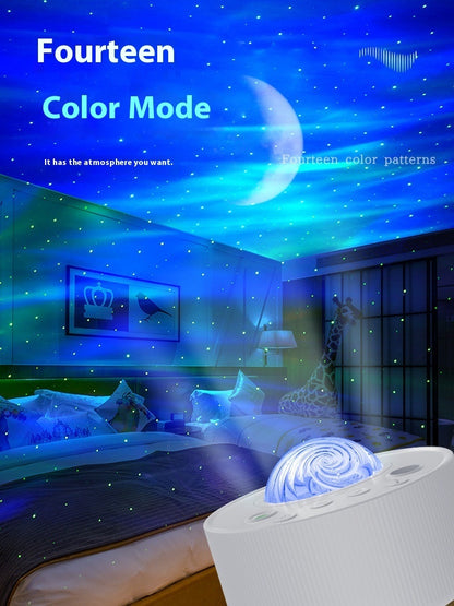 Romantic Starry Bedside Projection Lamp